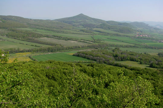 výhled z Ostrého